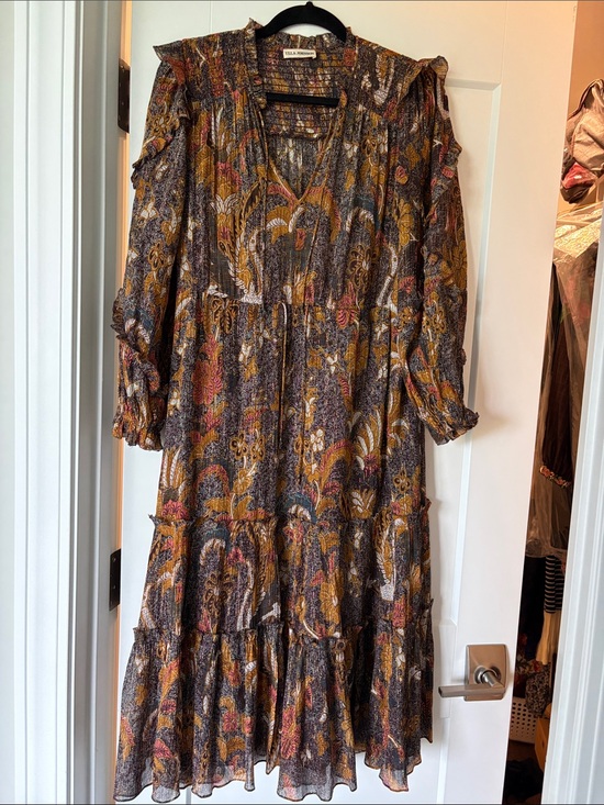 Ulla Johnson Dresses & Skirts - Ulla Johnson Paola Lurex Midi / Maxi Dress size 0